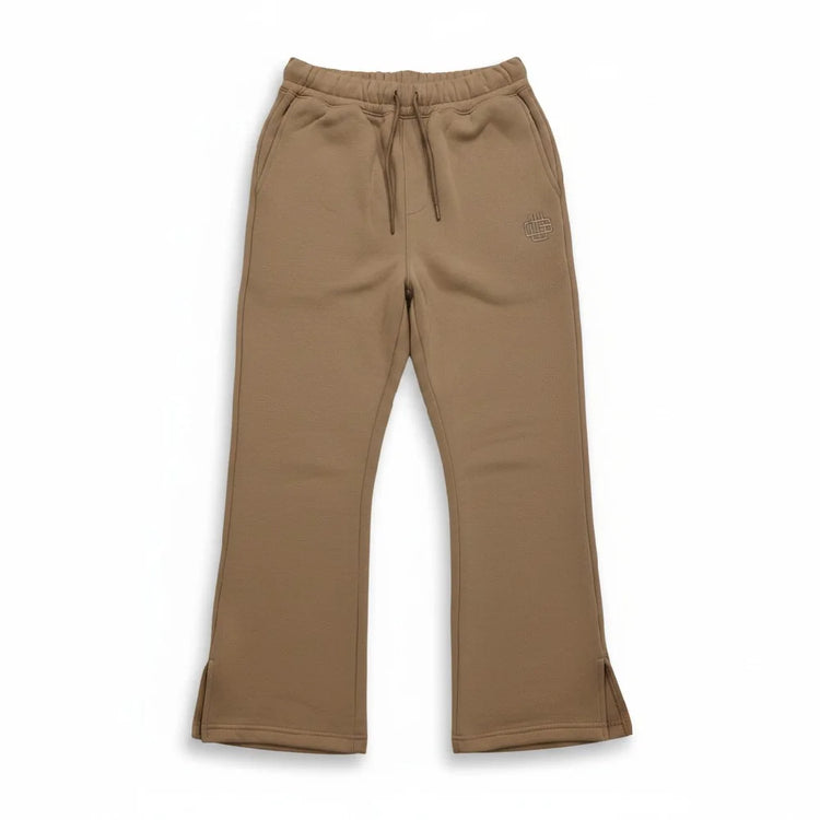 GARMENT WORKSHOP Heather Grey Flare Sweatpant 4444-004
