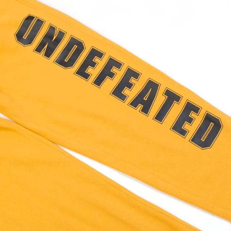 UNDEFEATED UNDEFEATED COMPACT SWEATPANT 516143-GOLD
