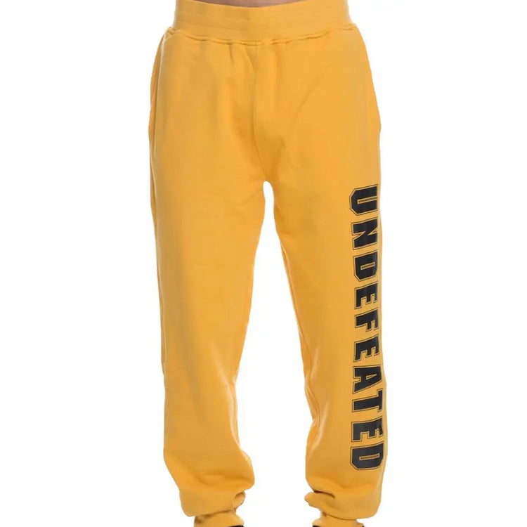UNDEFEATED UNDEFEATED COMPACT SWEATPANT 516143-GOLD