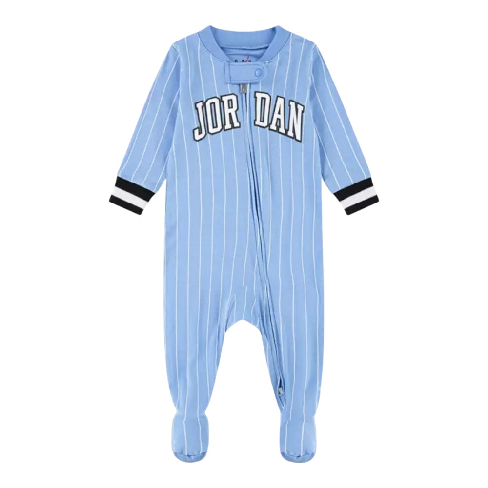 JORDAN MJ 23 Jersey Footed Coverall Blue 55F178-B9F