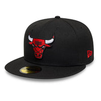 NEW ERA Chicago Bulls NBA Black 59FIFTY Fitted Cap 60188908