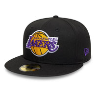 NEW ERA LA Lakers NBA Black 59FIFTY Fitted Cap 60188910