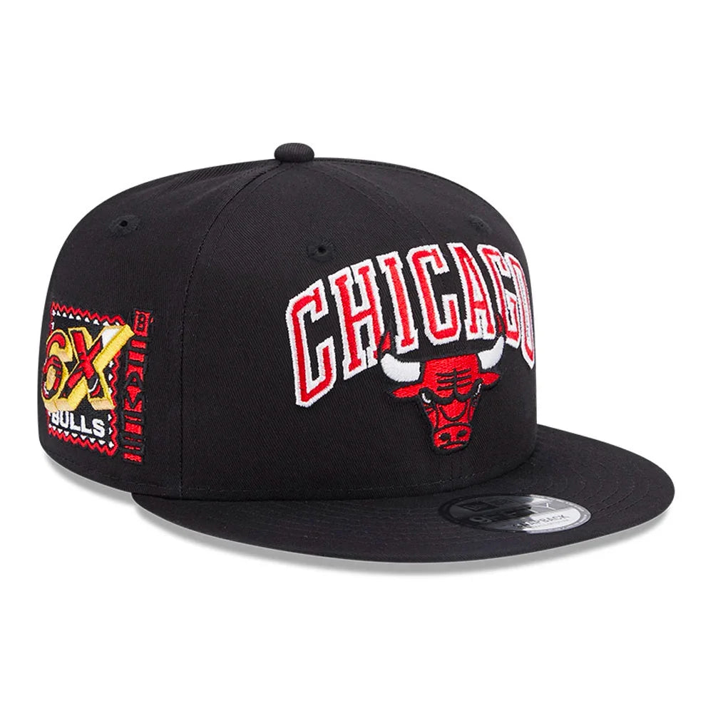 NEW ERA Chicago Bulls NBA Patch 9Fifty Cap Black 60364257