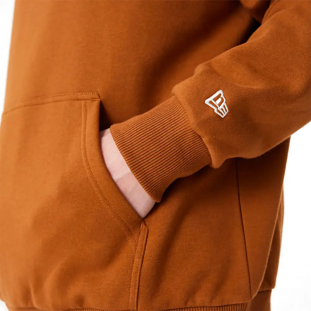 NEW ERA La Dodgers League Essential Oversized Brown Hoodie 60416437