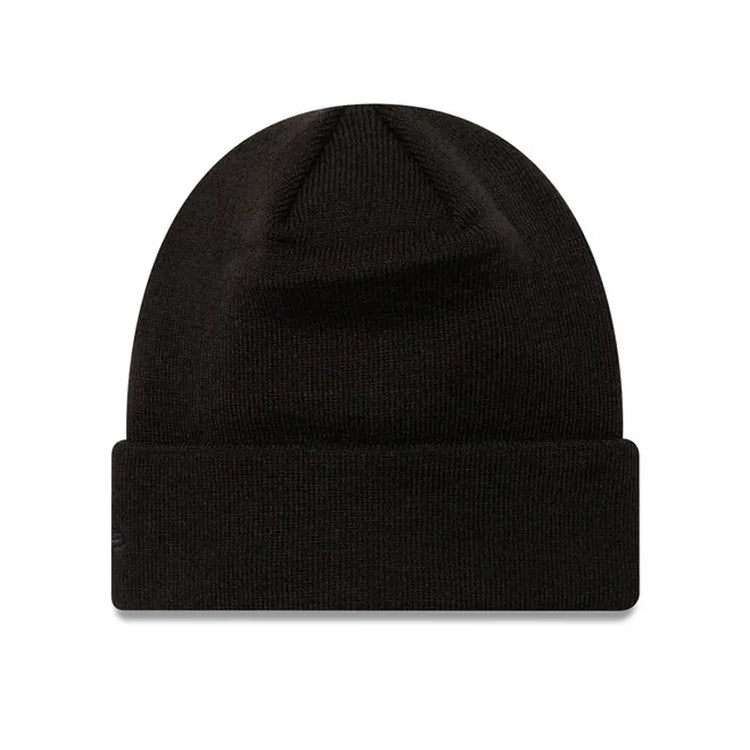NEW ERA New York Yankees Metallic Badge Black Cuff Knit Beanie Hat 60424815