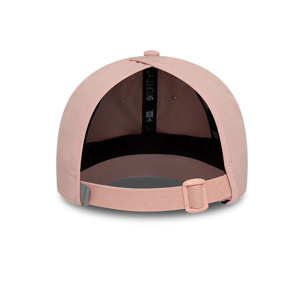 NEW ERA Ponytail Open Back Pink 9Forty Adjustable Cap 60434995