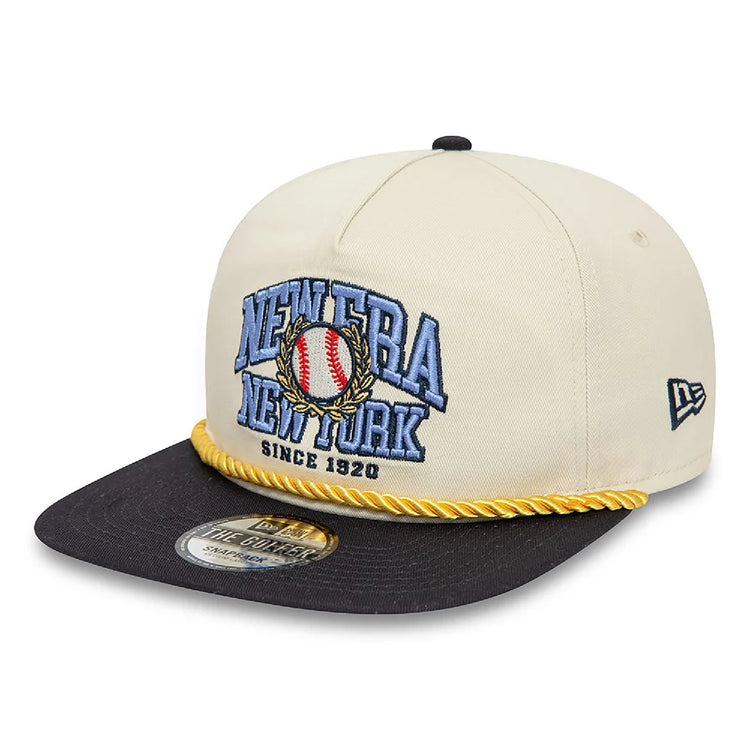 NEW ERA New World Golfer Cap Beige 60435073