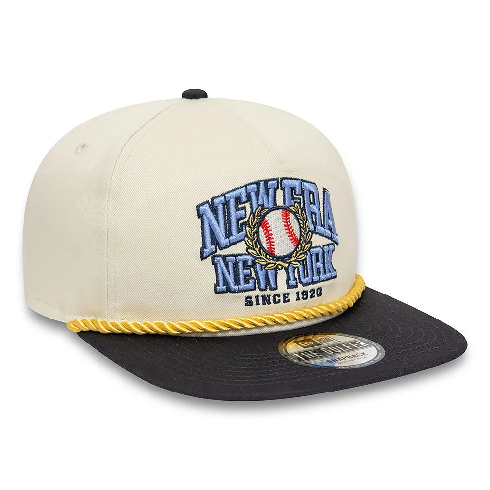 NEW ERA New World Golfer Cap Beige 60435073