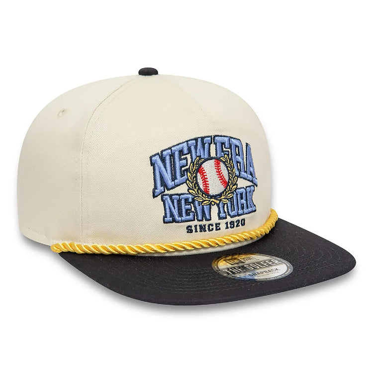 NEW ERA New World Golfer Cap Beige 60435073