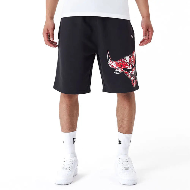 NEW ERA Chicago Bulls Nba Infill Graphic Black Short 60435366