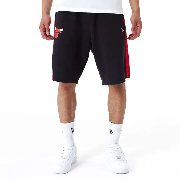 NEW ERA Chicago Bulls Nba Mesh Panel Black Oversized Short 60435477