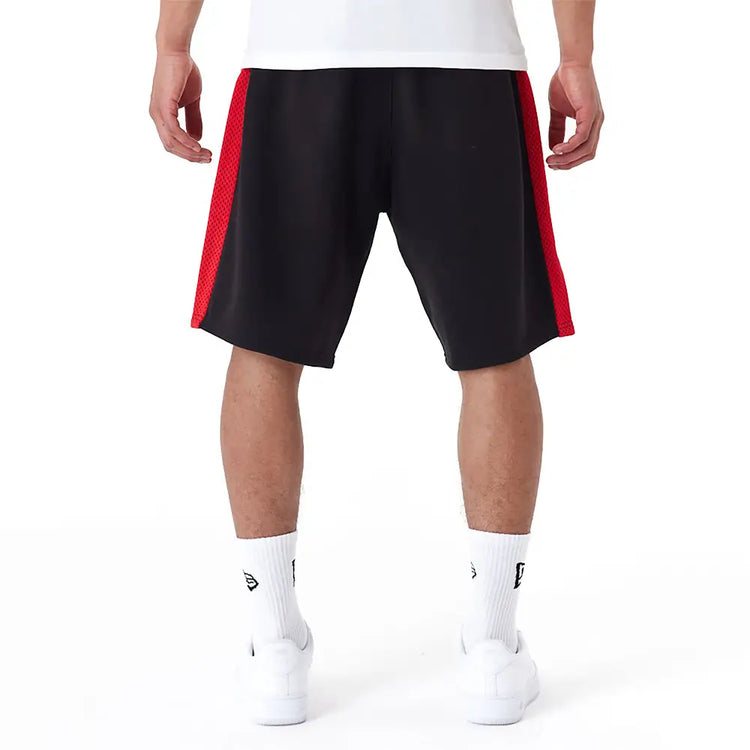 NEW ERA Chicago Bulls Nba Mesh Panel Black Oversized Short 60435477