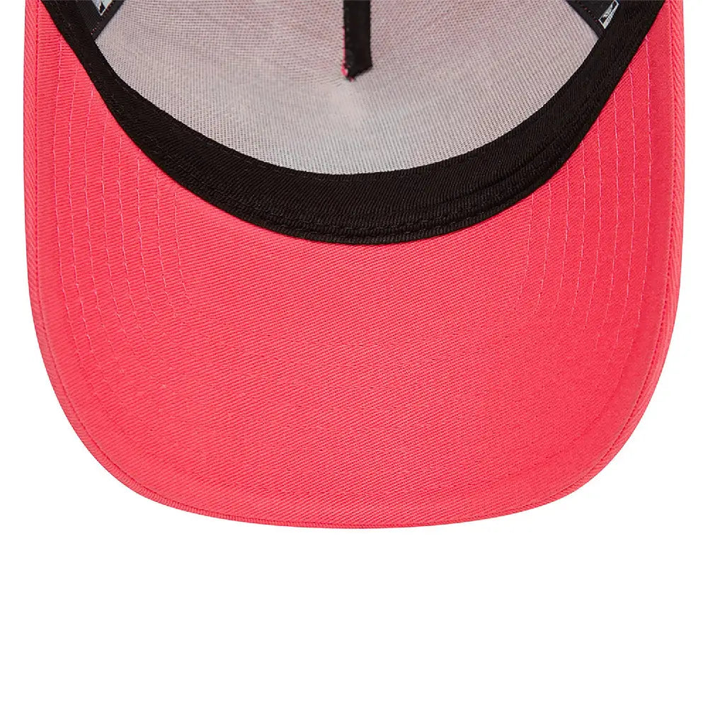 NEW ERA La Dodgers League Essential Pink A-Frame Trucker Cap 60503398