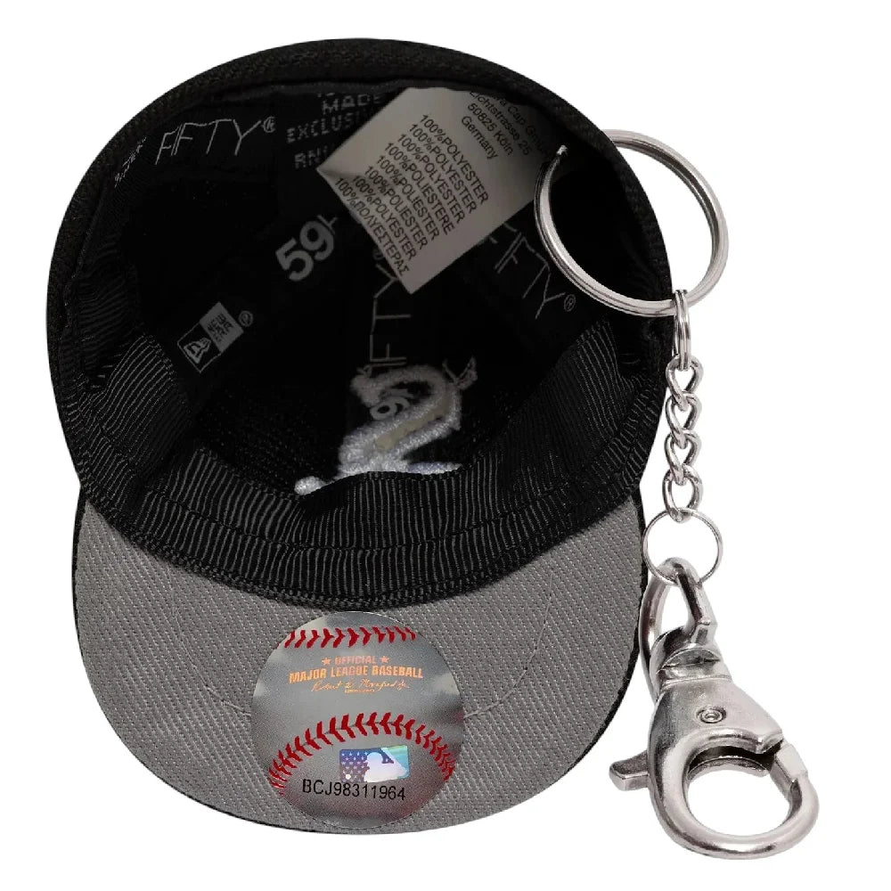 NEW ERA Chicago White Sox Mlb Key Chain Black 60509157