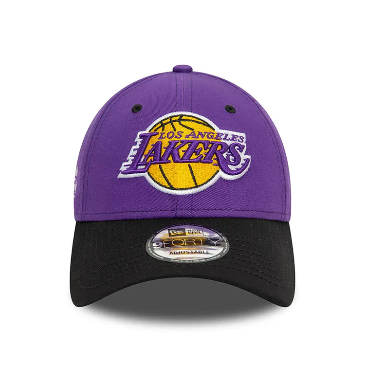 NEW ERA La Lakers Nba Side Patch Purple 9Forty Adjustable Cap 60565136
