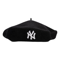 NEW ERA New York Yankees Womans Wool Black Beret 60565469