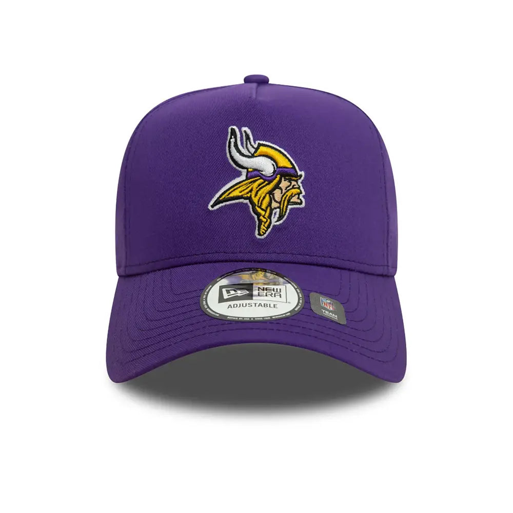 NEW ERA Minnesota Vikings Nfl Official Team Colours Purple 9Forty E-Frame Adjustable Cap 60565494