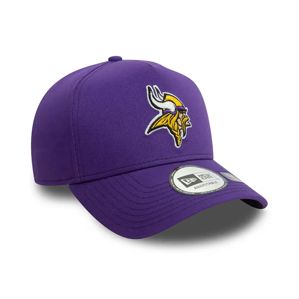 NEW ERA Minnesota Vikings Nfl Official Team Colours Purple 9Forty E-Frame Adjustable Cap 60565494