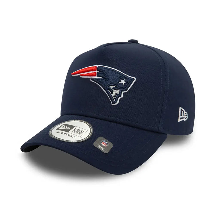 NEW ERA New England Patriots Nfl Official Team Colours Dark Blue 9Forty E-Frame Adjustable Cap 60565497