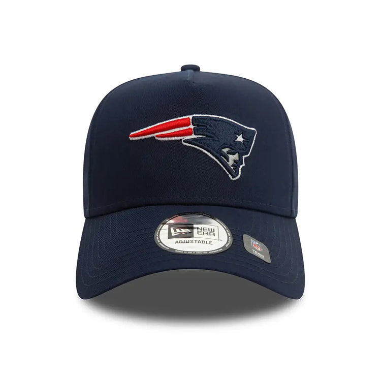 NEW ERA New England Patriots Nfl Official Team Colours Dark Blue 9Forty E-Frame Adjustable Cap 60565497
