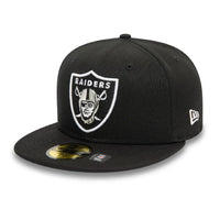 NEW ERA Las Vegas Raiders NFL Official Team Colours Black 59FIFTY Fitted Cap 60565501