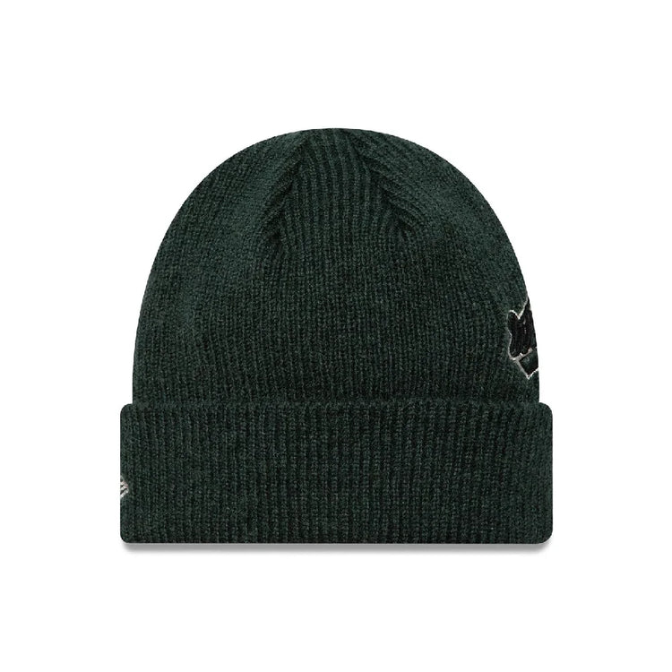 NEW ERA Atlanta Braves World Series Patch Cuff Knit Beanie Green 60580730