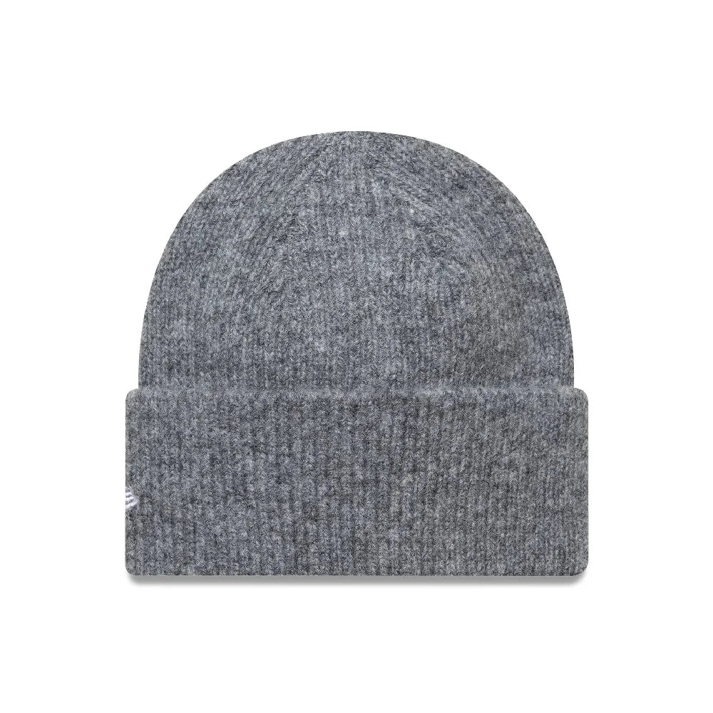 NEW ERA New York Yankees Womens Grey Wide Cuff Knit Beanie Hat 60580753