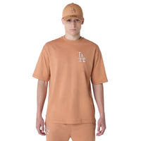 NEW ERA Oversize LA Dodgers MLB League Essential Beige T-Shirt 60596179