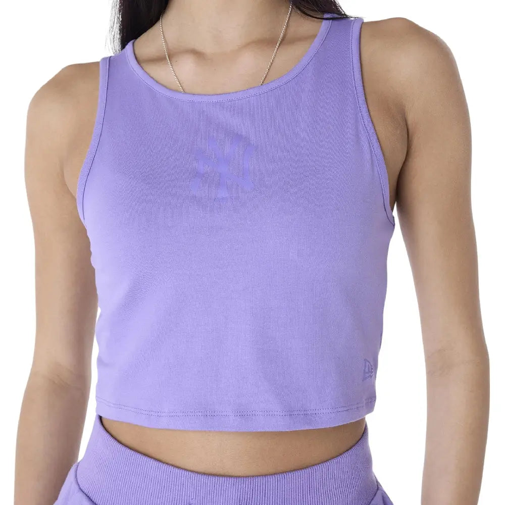 NEW ERA MLB League Essential New York Yankees Crop Tank Top 60596476