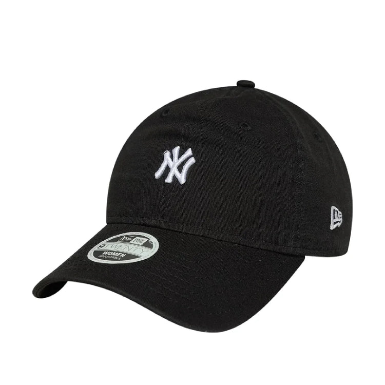 NEW ERA Ny Yankees Womens Mlb Mini Washed Black 9Twenty Adjustable Cap 60667468
