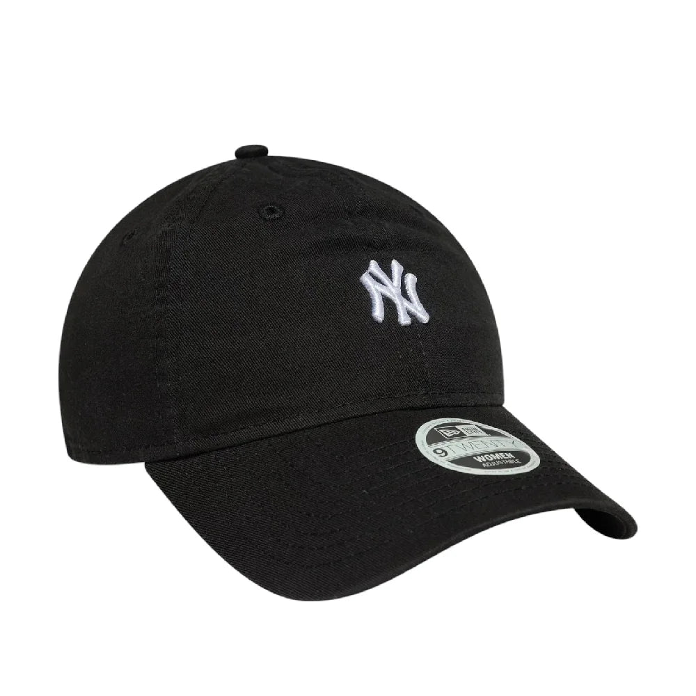 NEW ERA Ny Yankees Womens Mlb Mini Washed Black 9Twenty Adjustable Cap 60667468