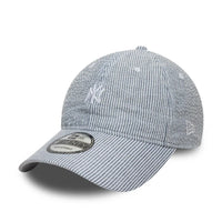 NEW ERA New York Yankees MLB Seersucker Navy 9TWENTY Adjustable Cap 60667552