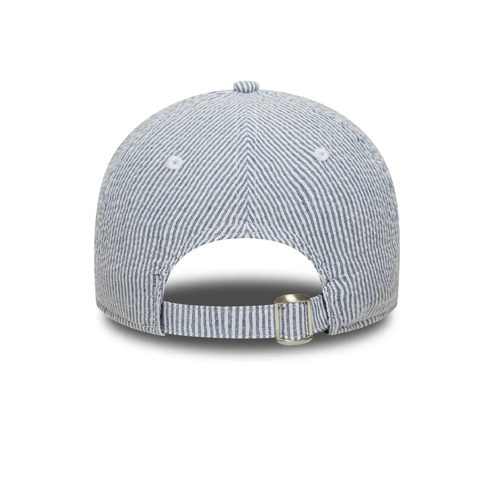 NEW ERA New York Yankees MLB Seersucker Navy 9TWENTY Adjustable Cap 60667552