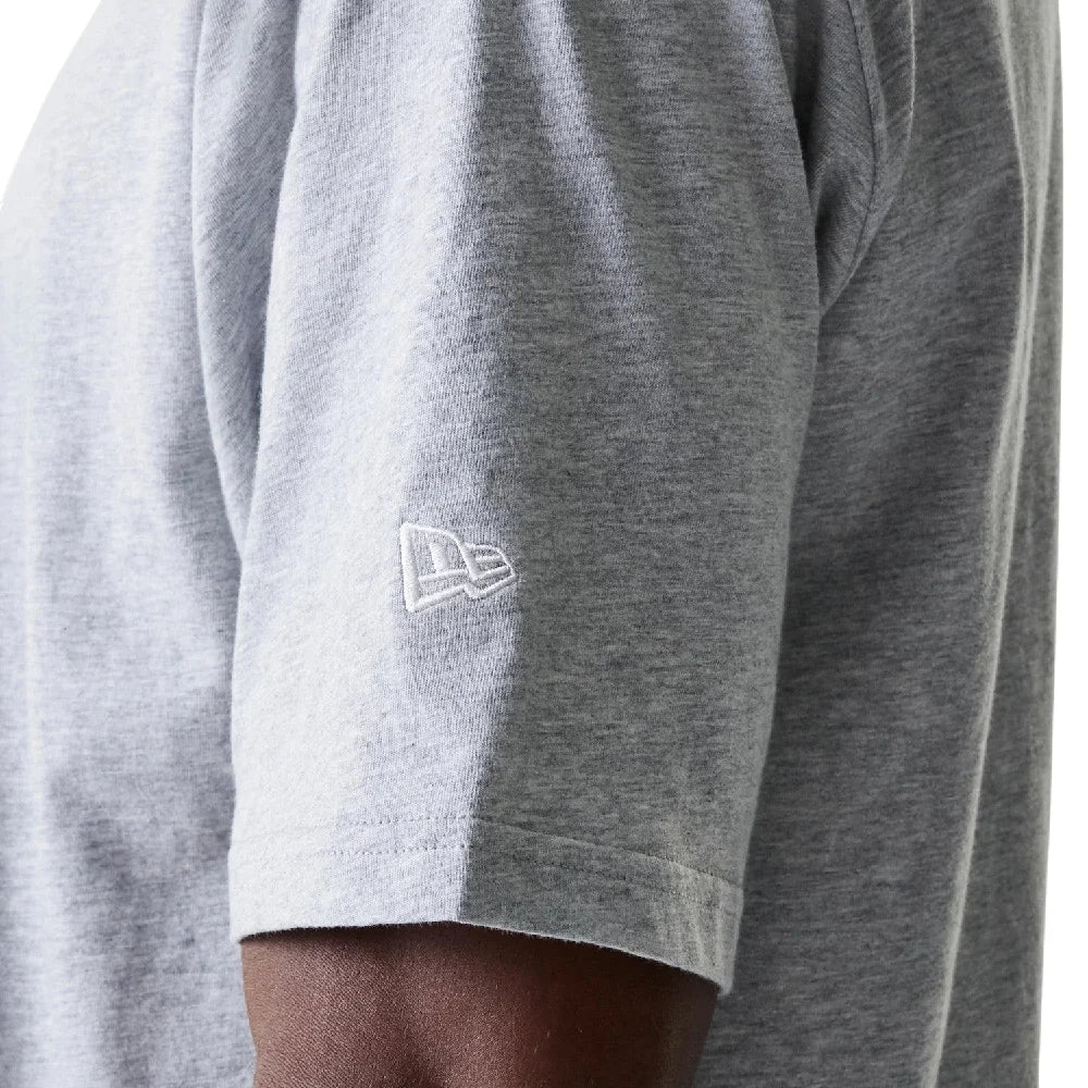 NEW ERA New York Yankees MLB League Essential Grey Oversized T-Shirt 60675750