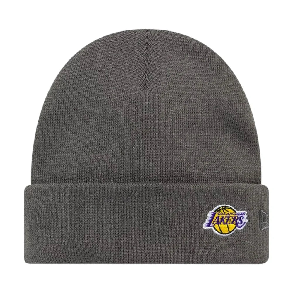 NEW ERA Los Angeles Lakers Knit NBA Mini Logo Cuff Beanie 60691118