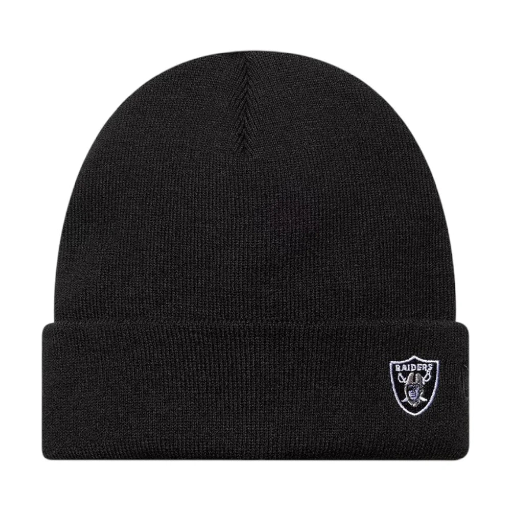 NEW ERA Los Angeles Raiders Knit NFL Mini Logo Cuff Beanie 60691119