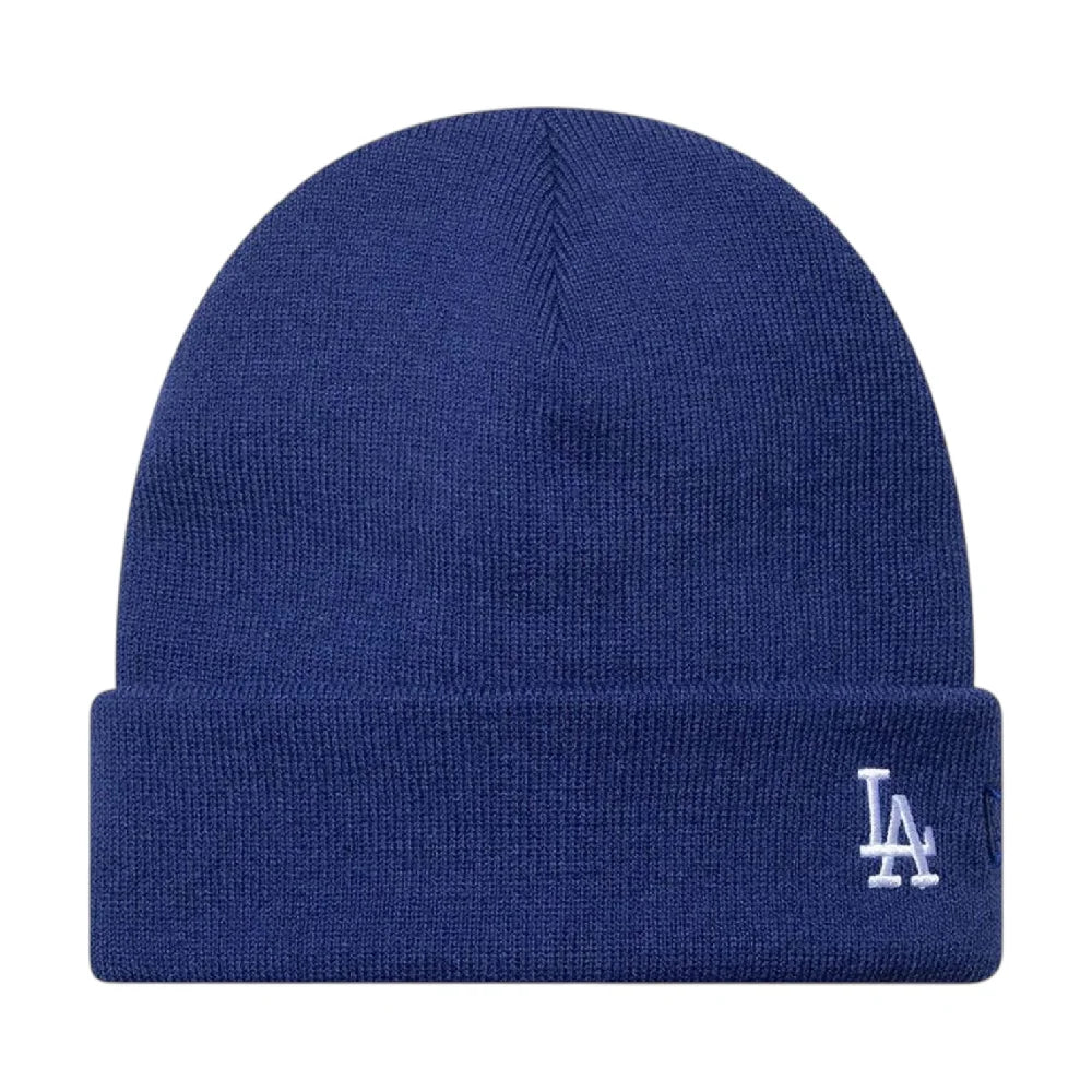 NEW ERA Los Angeles Dodgers Knit MLB Mini Logo Cuff Beanie Blue 60691120