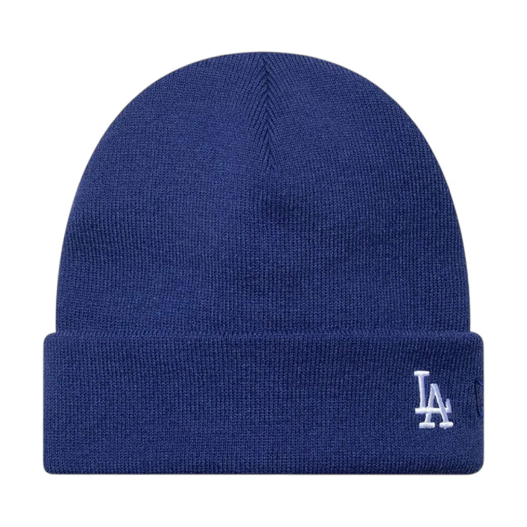 NEW ERA Los Angeles Dodgers Knit MLB Mini Logo Cuff Beanie Blue 60691120