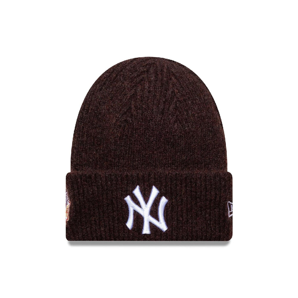 NEW ERA New York Yankees MLB World Series Dark Red Cuff Knit Beanie Hat 60691199