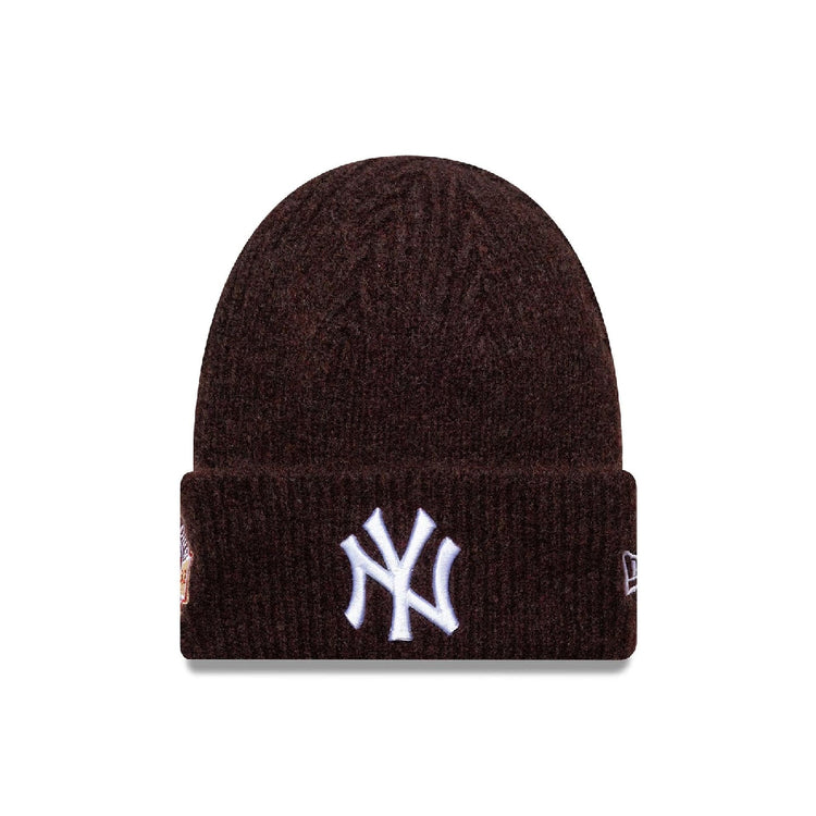 NEW ERA New York Yankees MLB World Series Dark Red Cuff Knit Beanie Hat 60691199