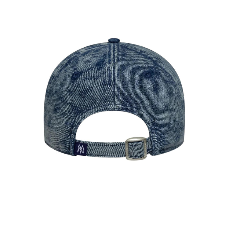 NEW ERA New York Yankees Womens MLB Stone Denim Pastel Blue 9TWENTY Adjustable Cap 60691320