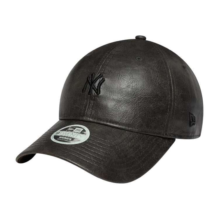 NEW ERA New York Yankees Womens MLB Tonal PU Black 9TWENTY Adjustable Cap 60691332