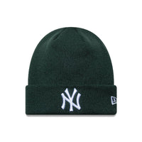 NEW ERA New York Yankees MLB League Essential Dark Green Cuff Knit Beanie Hat 60691393