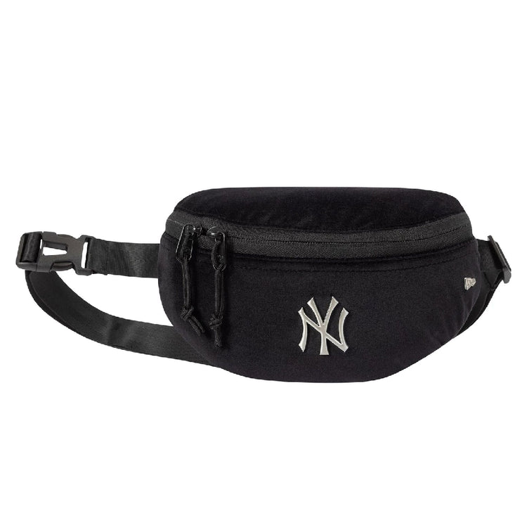 NEW ERA New York Yankees MLB Velour Pin Black Waist Bag 60758530