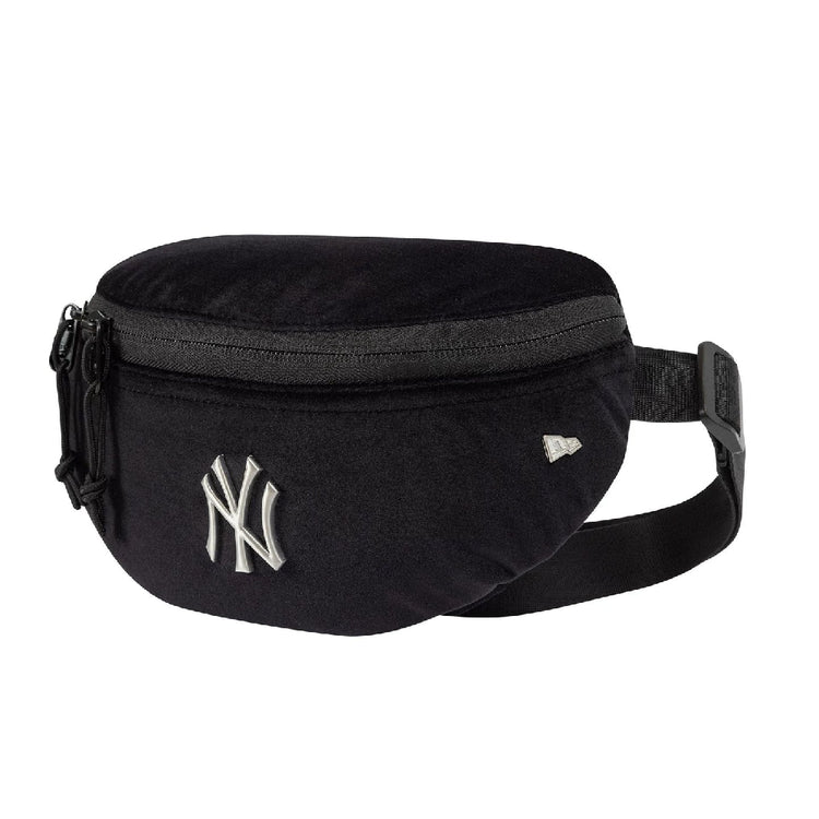 NEW ERA New York Yankees MLB Velour Pin Black Waist Bag 60758530
