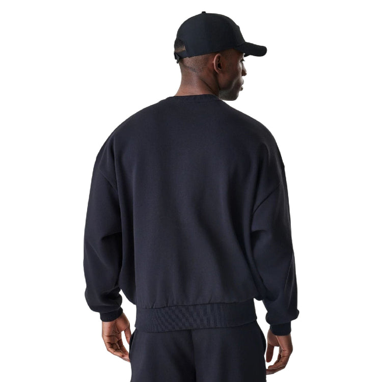 NEW ERA Chicago Bulls NBA Linear Black Crew Neck Sweater 60758746