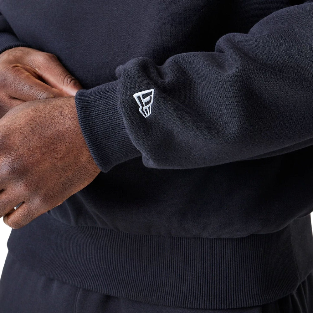 NEW ERA Chicago Bulls NBA Linear Black Crew Neck Sweater 60758746