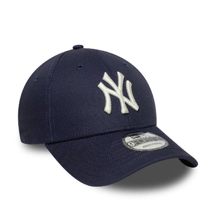 NEW ERA New York Yankees MLB Visor Script Navy 9FORTY Adjustable Cap 60758996