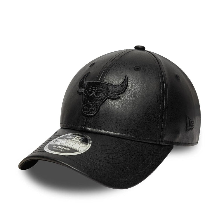 NEW ERA Chicago Bulls NBA PU Black 9FORTY M-Crown Adjustable Cap 60759023