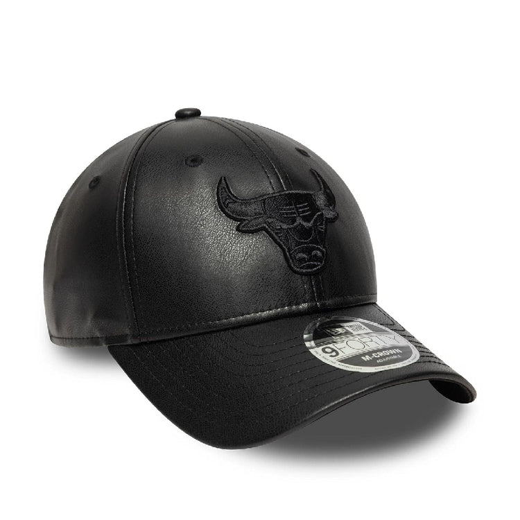 NEW ERA Chicago Bulls NBA PU Black 9FORTY M-Crown Adjustable Cap 60759023